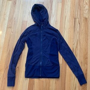 Lulu zip up running hoodie